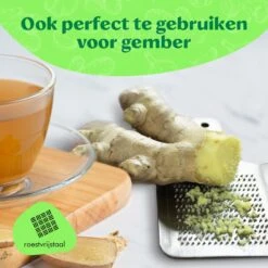 Mister Mill Knoflookpers Gemberrasp Set - Lookpers - Knoflook Pers - Gemberpers - Knoflooksnijder - Knoflookpeller - Garlic Press -Merkloos Winkel 1200x1200 2734