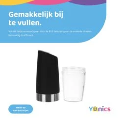 YUNICS® Elektrische Peper En Zoutmolen Set - Restaurant Kwaliteit - Pepermolen & Zoutmolen - Grofheid Verstelbaar - Set Van 2 Stuks -Merkloos Winkel 1200x1200 2932