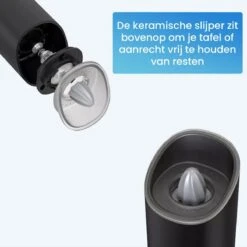 Goga Elektrische Pepermolen En Zoutmolen – Pepermolen – Zoutmolen – Verstelbaar – Zwart – Elektrisch – Kruidenmolen - Automatisch -Set Van 2 -Merkloos Winkel 1200x1200 2935