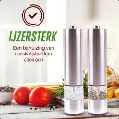Peper En Zoutmolen Set - Elektrisch - Pepermolen - Zoutmolen - Set Van 2 Stuks -Merkloos Winkel 1200x1200 2951