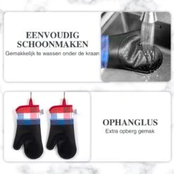 Fuwooo® Ovenwanten - Ovenhandschoenen - Siliconen - BBQ - Max 230°C 14 Fuwooo® Ovenwanten - Ovenhandschoenen - Siliconen - BBQ - Max 230°C -Merkloos Winkel 1200x1200 296