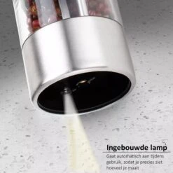 Pepermolen - Peper En Zoutmolen Set - Elektrisch - Inclusief Batterijen En Accessoires -Merkloos Winkel 1200x1200 2961