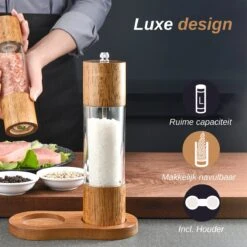 VAIVE Peper En Zoutmolen Set - Pepermolen -Merkloos Winkel 1200x1200 2966