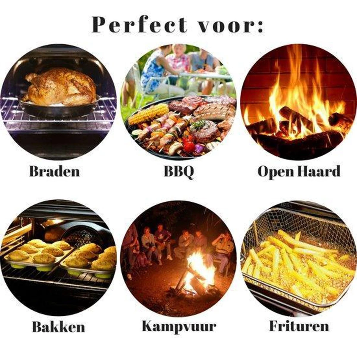 Gohh 2 BBQ Handschoenen Ovenhandschoenen (Aramide En Kevlar) Beschermt Tot 500 °C - Extra Lang 2 Gohh 2 BBQ Handschoenen Ovenhandschoenen (Aramide En Kevlar) Beschermt Tot 500 °C - Extra Lang - Afbeelding 2