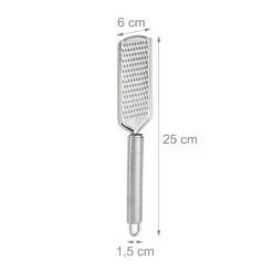 RVS Rasp Voor Keuken én Eettafel - Relaxdays - O.a. Voor Kaas, Citroen - Keukenrasp / Citroenrasp / Kaasrasp -Merkloos Winkel 1200x1200 3074