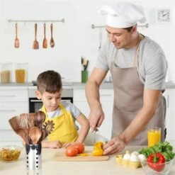 SensaHome - Luxe Teakhouten Keukengerei Set 10-delig - Hout -Merkloos Winkel 1200x1200 3132