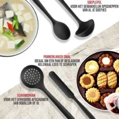 Strex Keukengerei Set Met Houder 15 Delig - Hittebestendig / BPA Vrij / Siliconen - Keuken Gerei -Merkloos Winkel 1200x1200 3154