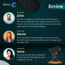 Keukengerei Set Met Houder - Kookgerei Set Spatel Pot - Keukengerei Keukenset - 12 Delige Zwart Hout -Merkloos Winkel 1200x1200 3193