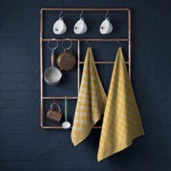 DDDDD Barbeque - 2x Theedoek & 2x Keukendoek - Ochre -Merkloos Winkel 1200x1200 32