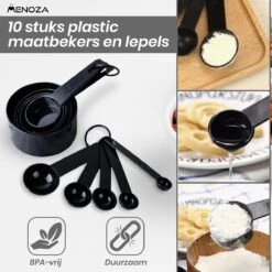 Kookgerei Set 11-delig Met Houder - Keukengerei Set - Maatlepel Set - Hittebestendig BPA Vrij Siliconen - Keukengerei -Merkloos Winkel 1200x1200 3216