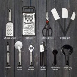 Kookgerei Set - Zwart - 42-delig - Keukengerei -Merkloos Winkel 1200x1200 3221