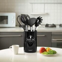 Keukengerei Set Met Houder 14 Delig - Hittebestendig / BPA Vrij / Siliconen - Keuken Gerei - Keukenset -Merkloos Winkel 1200x1200 3222