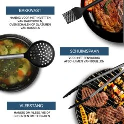 Keukengerei Set Met Houder 14 Delig - Hittebestendig / BPA Vrij / Siliconen - Keuken Gerei - Keukenset -Merkloos Winkel 1200x1200 3226