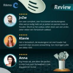 Keukengerei Set Met Houder - Kookgerei Set Spatel Pot - Keukengerei Keukenset - 12 Delig Mint Groen -Merkloos Winkel 1200x1200 3244