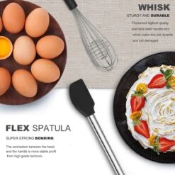 Keukengerei Set Met Houder 15-delig - Siliconen - Hittebestendig / BPA Vrij -Merkloos Winkel 1200x1200 3282