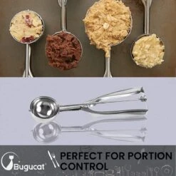 3 Stuks RVS IJsscoop – 3 Maten - 4/5/6 Cm - Met Trigger – IJsscoop - Ijsschep - Ijsjes Scheppen - Ijsboltang - Bolletjeslepel / Portioneerlepel - Scoop Voor Ijs, Fruit, Aardappelpuree -Merkloos Winkel 1200x1200 3300