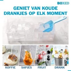 Boxed IJsblokjesvorm Met Bak, Schep En Deksel - IJsvormpjes Maker - Silcione IJsklontjes Vorm - Blauw 15 Boxed IJsblokjesvorm Met Bak, Schep En Deksel - IJsvormpjes Maker - Silcione IJsklontjes Vorm - Blauw -Merkloos Winkel 1200x1200 3326