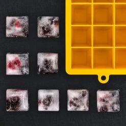 Blumtal IJsblokjesvorm - 2 X 15 IJsblokjes - Hoogwaardig Siliconen - 30 Stuks - 3,3 Cm - Zwart / Geel -Merkloos Winkel 1200x1200 3329