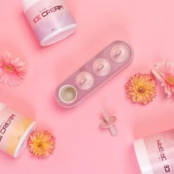 Cabau IJsjeshouder - IJslollymaker - Waterijsjes Maker - Stof- En Lekvrij - Zachte Siliconen - 4 Ijsjes - Perfect Voor De Cabau High Protein Ice Cream -Merkloos Winkel 1200x1200 3368