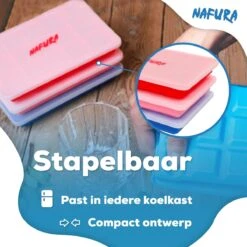 Nafura® Siliconen IJsblokjesvorm Met Deksel (4 Stuks) – IJsvormpjes Maker – IJsklontjes Vorm - Herbruikbaar – BPA Vrij - Vierkant -Merkloos Winkel 1200x1200 3402