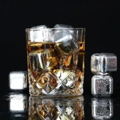 IGOODS Whiskey Stones Set (8 Stuks) Incl. Tang - Whisky Stenen - RVS - Herbruikbare Ijsblokjes - Icecubes Met Tang 8 Stuks 14 IGOODS Whiskey Stones Set (8 Stuks) Incl. Tang - Whisky Stenen - RVS - Herbruikbare Ijsblokjes - Icecubes Met Tang 8 Stuks -Merkloos Winkel 1200x1200 3414