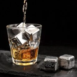 IGOODS Whiskey Stones Set (8 Stuks) Incl. Tang - Whisky Stenen - RVS - Herbruikbare Ijsblokjes - Icecubes Met Tang 8 Stuks 17 IGOODS Whiskey Stones Set (8 Stuks) Incl. Tang - Whisky Stenen - RVS - Herbruikbare Ijsblokjes - Icecubes Met Tang 8 Stuks -Merkloos Winkel 1200x1200 3415
