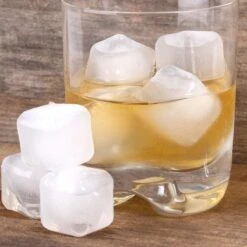 Kikkerland Herbruikbare Ijsblokjes (set Van 30) - Ijsblokjesvorm - Transparant -Merkloos Winkel 1200x1200 3434