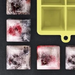 Blumtal IJsblokjesvorm - 2 X 6 IJsblokjes - Hoogwaardig Siliconen - 12 Stuks - 4,4 Cm - Ultimate Grey - Grijs / Geel -Merkloos Winkel 1200x1200 3451