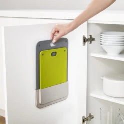 Joseph Joseph JosephJoseph - Doorstore - Snijplanken In Houder - Grijs - Ophangen Zonder Boren -Merkloos Winkel 1200x1200 3471