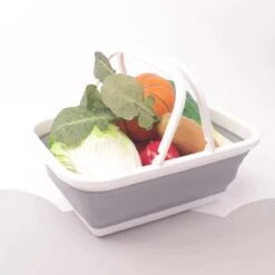 Snijplank - 3 In 1 - Wasbak - Spoelbak - Opvouwbare Afwasteil - Afwasbak - Opbergbak -Merkloos Winkel 1200x1200 3488