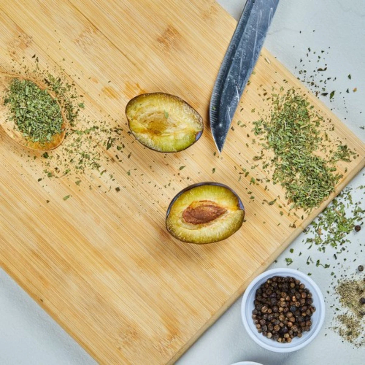 Elefes Bamboe Snijplankenset Met Houder - Set Van 4 Snijplanken - Snijplank - Bamboe 3 Elefes Bamboe Snijplankenset Met Houder - Set Van 4 Snijplanken - Snijplank - Bamboe - Afbeelding 3