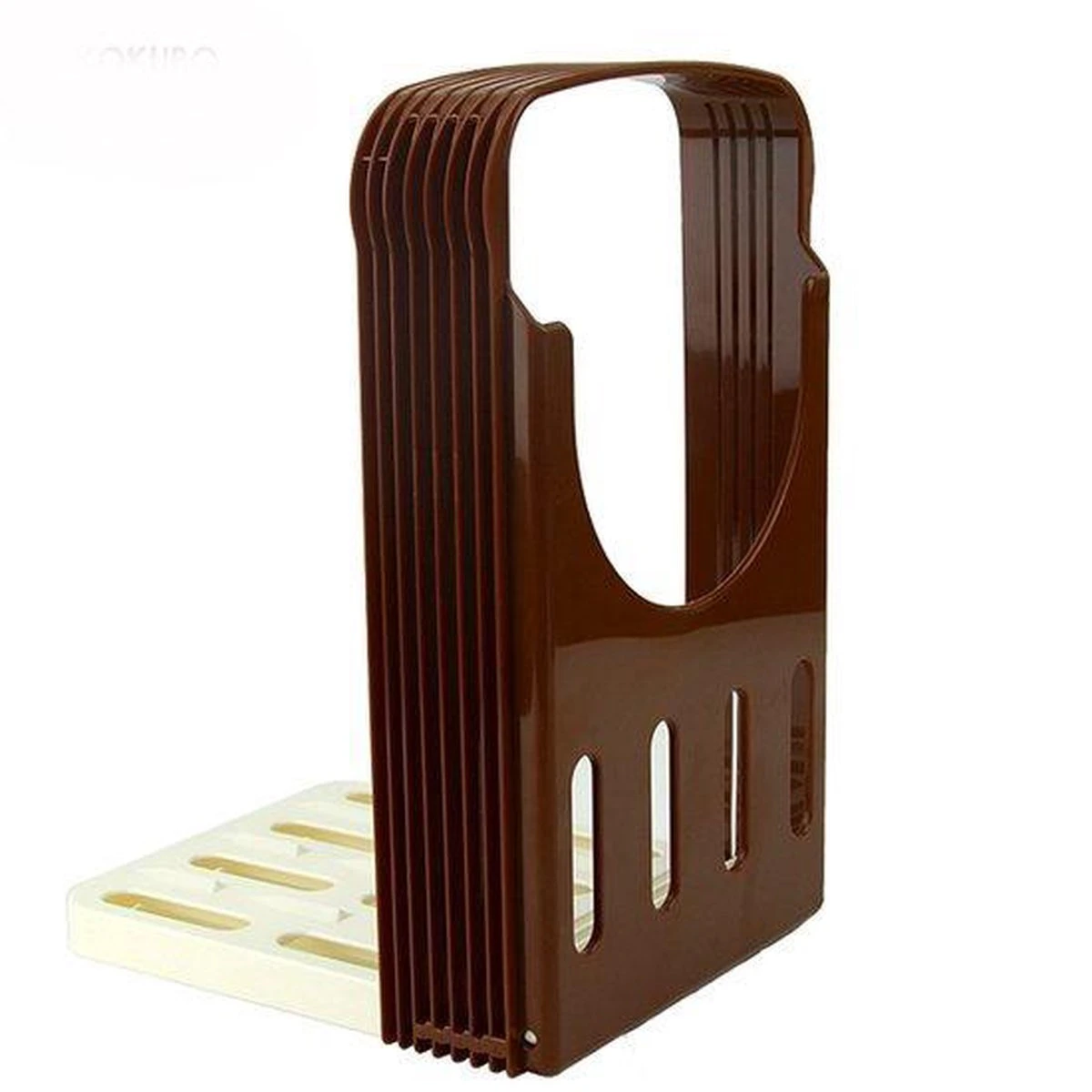 Broodsnij Hulpmiddel - Brood Snijden - Cake Snijhulp - Broodsnijder Broodsnijplank 4 Broodsnij Hulpmiddel - Brood Snijden - Cake Snijhulp - Broodsnijder Broodsnijplank - Afbeelding 4