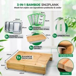 Ecowize 3-in-1 Bamboe Snijplank Met Opvangbak - Snijplank Hout Incl. 3 Roestvrijstalen Opvangbakjes Met Bamboe Deksel, 4 Inzetbare Raspen - Groentesnijder, Hakblok, Borrelplank, Tapasplank, Broodplank - 40x30cm - Duurzaam Cadeau 13 Ecowize 3-in-1 Bamboe Snijplank Met Opvangbak - Snijplank Hout Incl. 3 Roestvrijstalen Opvangbakjes Met Bamboe Deksel, 4 Inzetbare Raspen - Groentesnijder, Hakblok, Borrelplank, Tapasplank, Broodplank - 40x30cm - Duurzaam Cadeau -Merkloos Winkel 1200x1200 3516