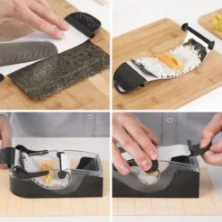 Fabula Sushi Maker - Sushi Kit - Sushi Roller - Sushi Machine - Zelf Sushi Maken - Incl. 4 Recepten -Merkloos Winkel 1200x1200 3654