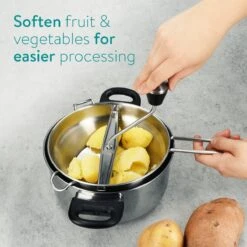 Navaris Roestvrijstalen Passeerzeef Met 3 Zeefinzetten - Roerzeef Voor Soepen, Jam, Smoothies, Babyvoeding En Sauzen - Passe-vite Met 3 Schijven 13 Navaris Roestvrijstalen Passeerzeef Met 3 Zeefinzetten - Roerzeef Voor Soepen, Jam, Smoothies, Babyvoeding En Sauzen - Passe-vite Met 3 Schijven -Merkloos Winkel 1200x1200 3703