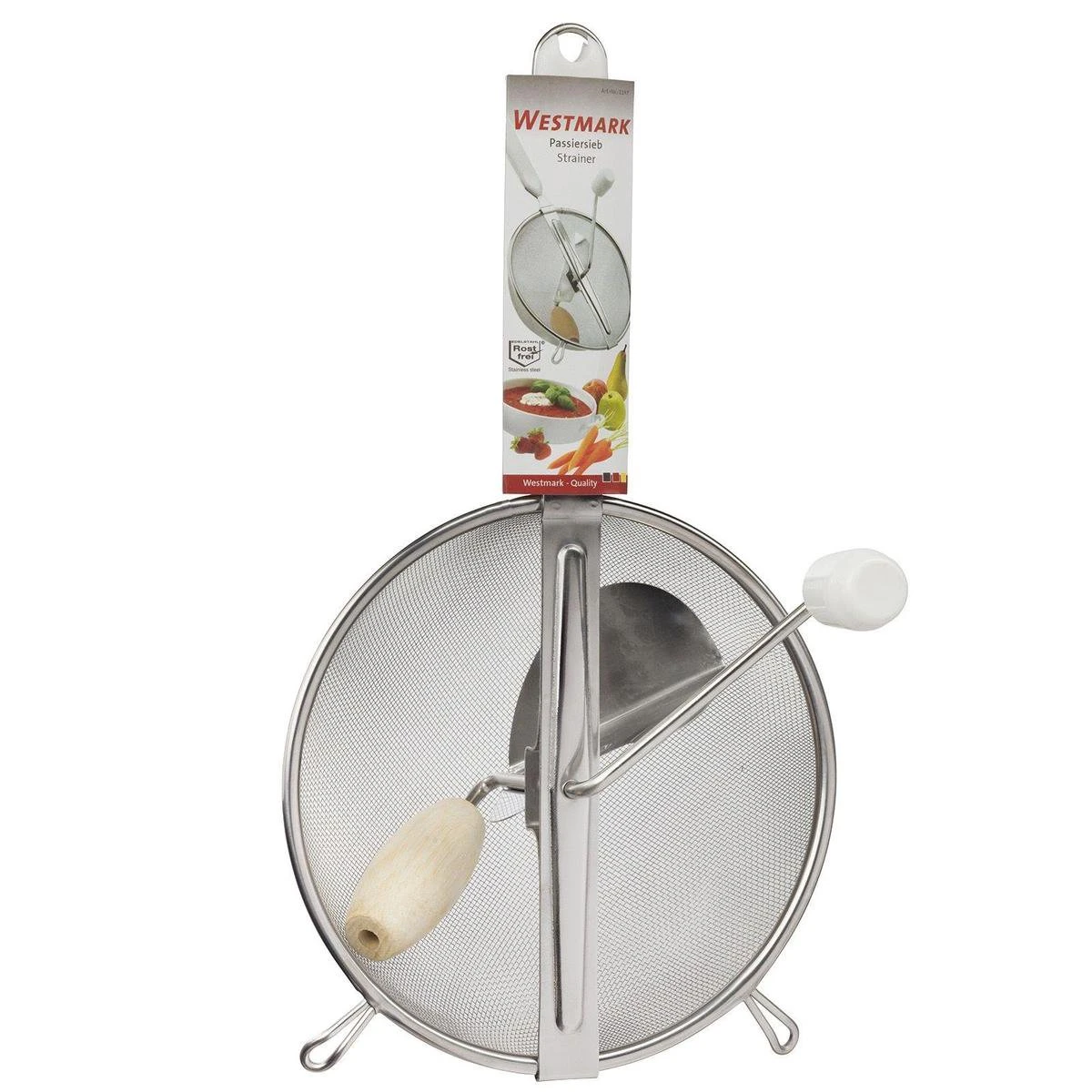 Westmark Standard Passeerzeef - 36,8x20,3x17cm - Kunststof - RVS 14 Westmark Standard Passeerzeef - 36,8x20,3x17cm - Kunststof - RVS - Afbeelding 14