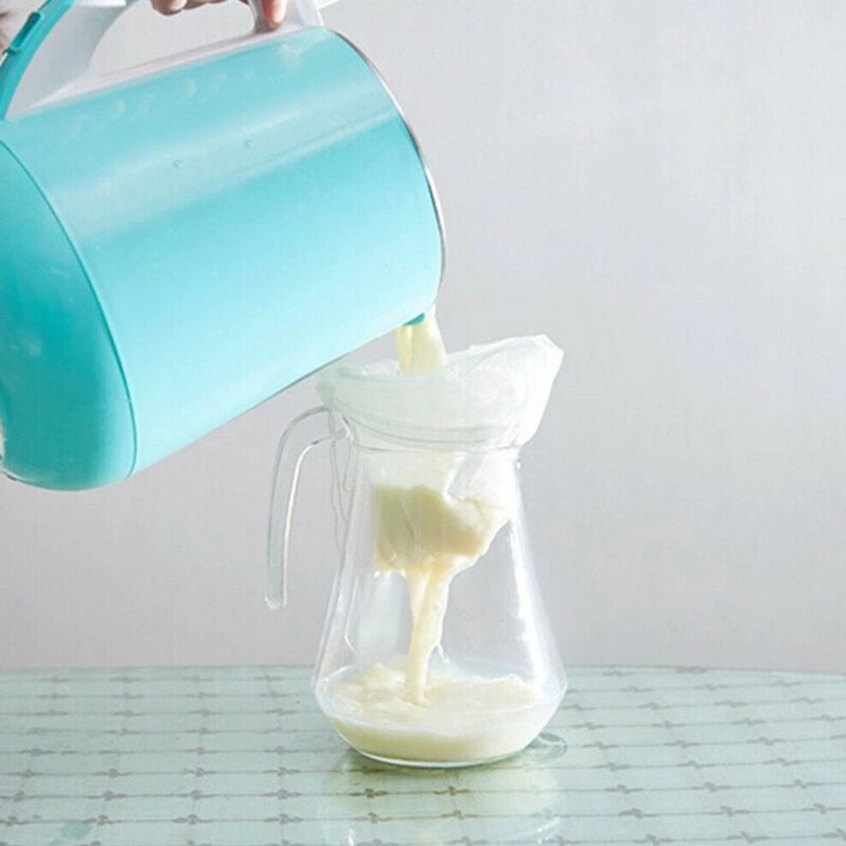 Kaasdoek - Passeerdoek - Neteldoek - Passeerzeef - Notenmelkzak - Zeefdoek - 200 Mesh - 15x20 Cm 2 Kaasdoek - Passeerdoek - Neteldoek - Passeerzeef - Notenmelkzak - Zeefdoek - 200 Mesh - 15x20 Cm - Afbeelding 2