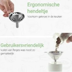 Chefsey - Trechter Set – Keuken – 3 Stuks – RVS – Keukengerei -Merkloos Winkel 1200x1200 3913