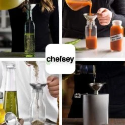 Chefsey - Trechter Set – Keuken – 3 Stuks – RVS – Keukengerei -Merkloos Winkel 1200x1200 3914