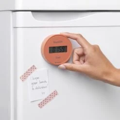 Brabantia Tasty+ Kookwekker - Met Magneet - Terracotta Pink -Merkloos Winkel 1200x1200 4000