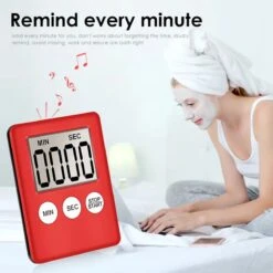 Merkloos Magnetische Kookwekker - Timer - Rood -Merkloos Winkel 1200x1200 4008