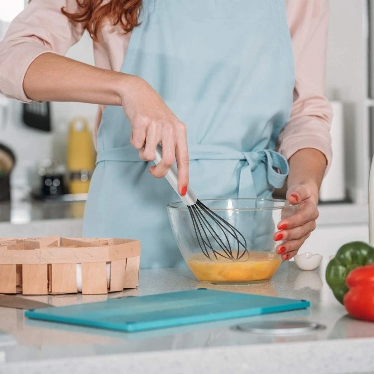 Merkloos Garde - Set Van 3 - Krasvrij Kloppen - Siliconen/Metaal - Zwart 5 Merkloos Garde - Set Van 3 - Krasvrij Kloppen - Siliconen/Metaal - Zwart - Afbeelding 5