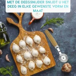 Qualisce Dumpling Maker - Ravioli Snijder - Deegroller - Rvs -Merkloos Winkel 1200x1200 4091