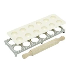 GEFU Ravioliplank - Rond - Wit / Zilver -Merkloos Winkel 1200x1200 4111