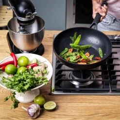 KitchenAid Classic Forged Aluminium Wok ø28cm - Zwart - Inductie - Anti-aanbak -Merkloos Winkel 1200x1200 413