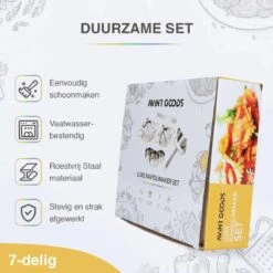 AVINTGOODS Dumpling Maker - 7-delig Pastei Vorm - Deegsnijder -Merkloos Winkel 1200x1200 4130