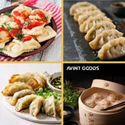 AVINTGOODS Dumpling Maker - 7-delig Pastei Vorm - Deegsnijder -Merkloos Winkel 1200x1200 4131