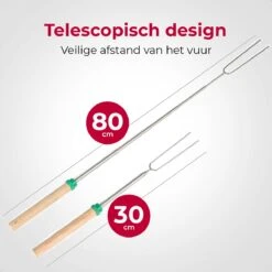 Dayshake Marshmallow Spiezen - 10 Stuks - 80cm - Uitschuifbare BBQ Spiezen - BBQ Accesoires - Inclusief Opbergtasje 8 Dayshake Marshmallow Spiezen - 10 Stuks - 80cm - Uitschuifbare BBQ Spiezen - BBQ Accesoires - Inclusief Opbergtasje -Merkloos Winkel 1200x1200 4207