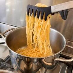 KitchenLove Vleestang - BBQ Tang - Serveertang - Keukentang - Spaghettitang - Pastatang - 30 CM - Roestvrijstaal RVS & Siliconen - Zwart -Merkloos Winkel 1200x1200 4216