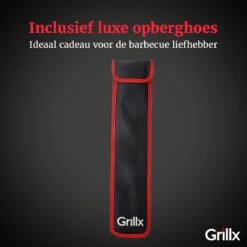 GrillX Barbecue Spiezen 12 Stuks - Luxe RVS Vleespennen 40cm - Kebab / Marshmallow Spiezen - BBQ Accesoires -Merkloos Winkel 1200x1200 4230